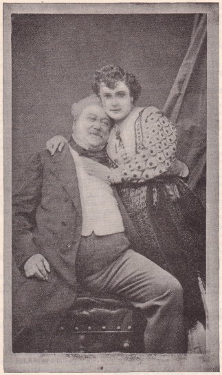 THE FAMOUS PHOTOGRAPH OF MENKEN AND DUMAS, THE ELDER, TAKEN FOR PRIVATE CIRCULATION ONLY, BUT IMITATED AND CARICATURED AND SOLD EVERYWHERE IN PARIS
